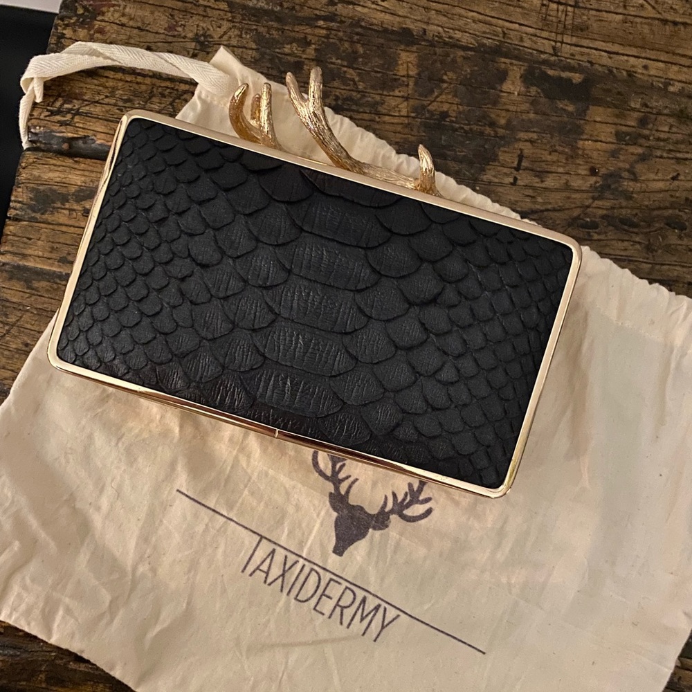 Shop Taxidermy Antler Snakeskin Clutch